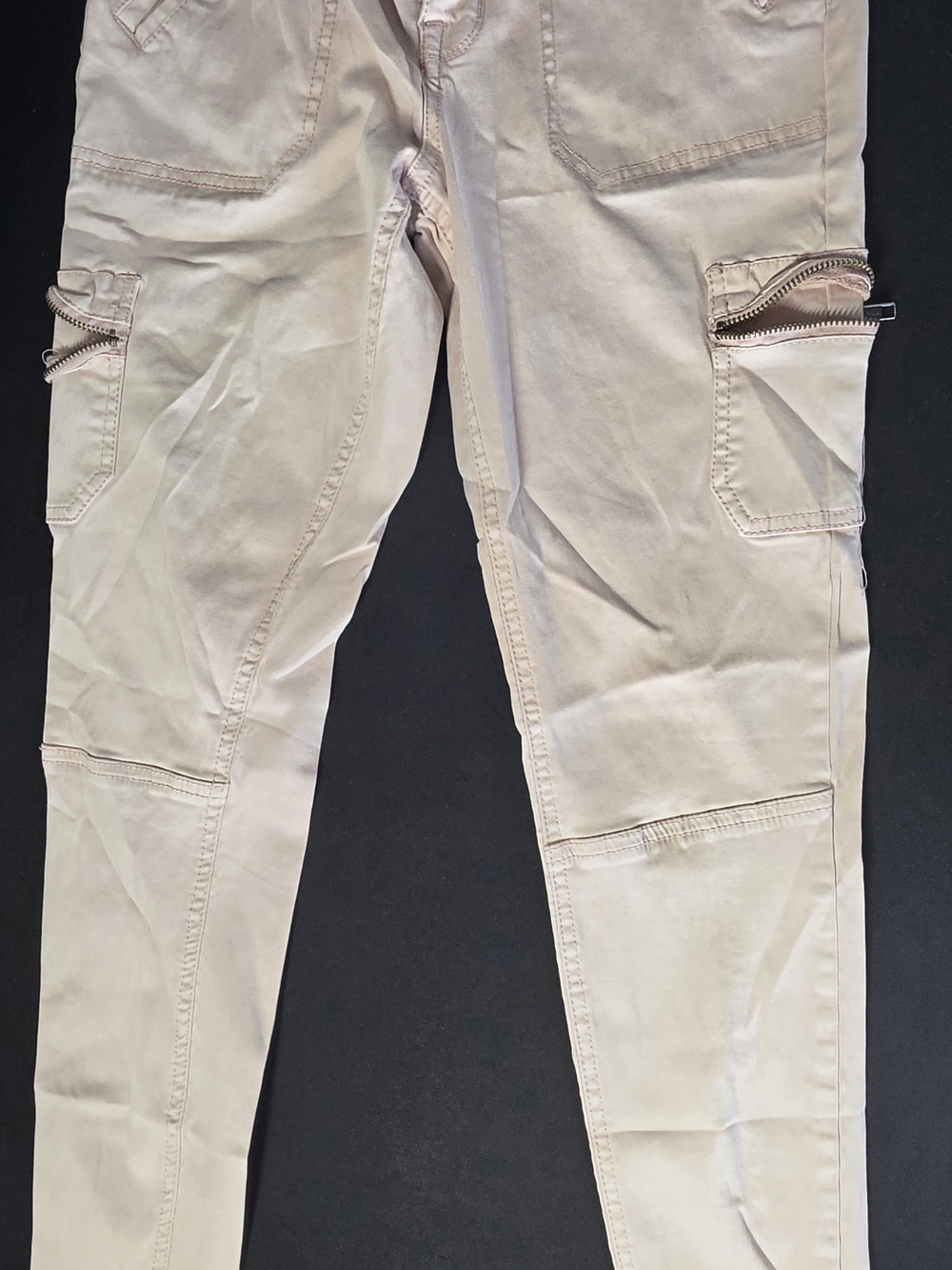 Mossimo Mid-Rise Jegging Cargo Jeans Light Pink